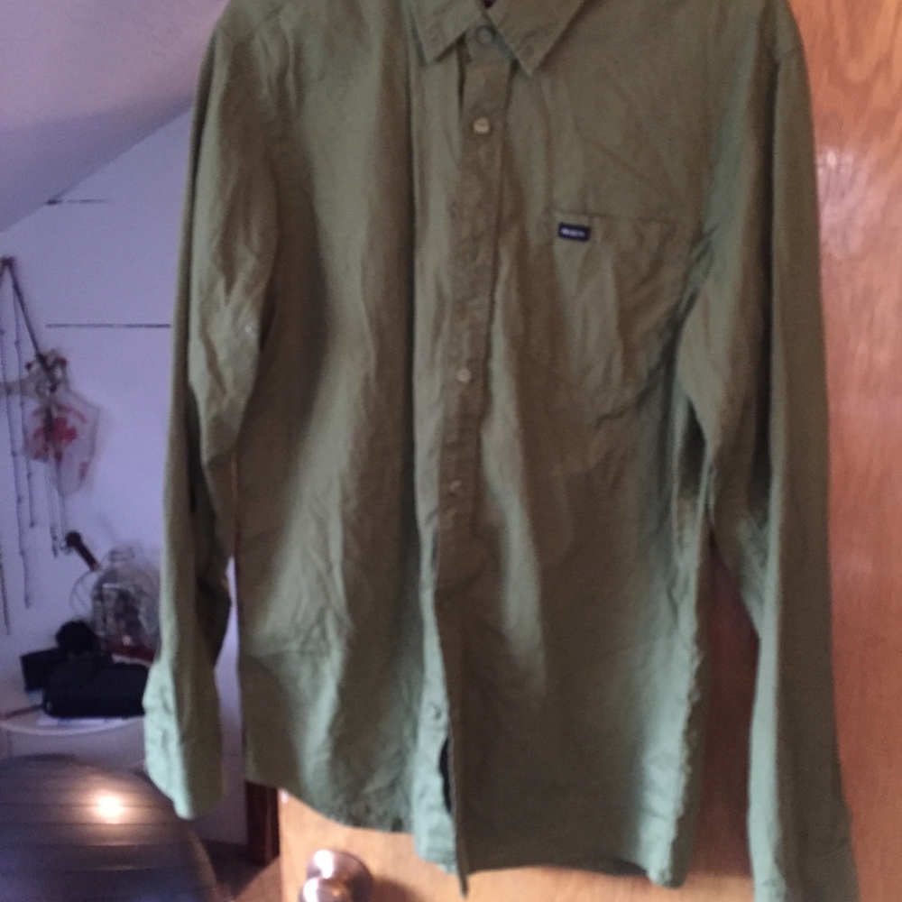RVCA Mens button up - Picture 2 of 2